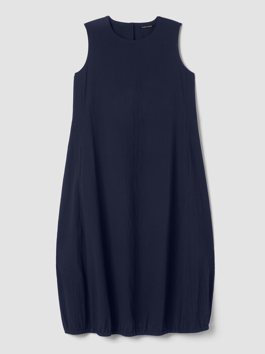 Organic Cotton Pucker Lantern Dress