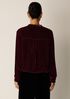 Velvet Band Collar Shirt