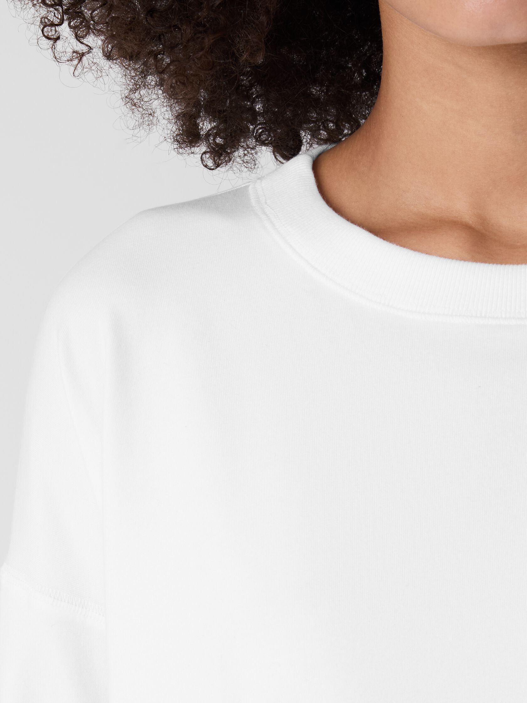 Pima Cotton Stretch Jersey Box-Top