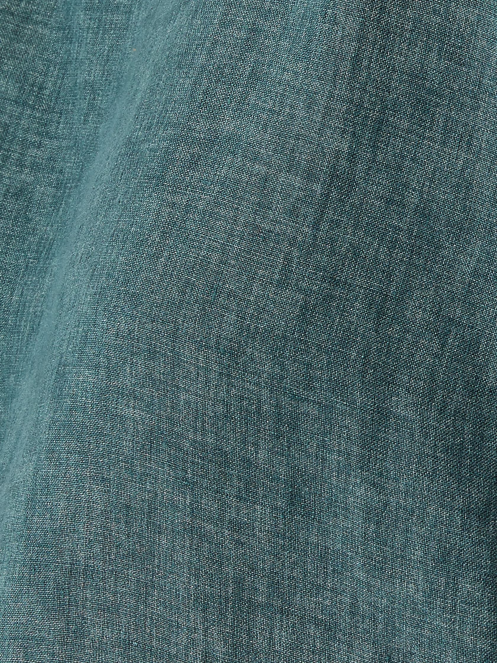 Washed Organic Linen Delave Top