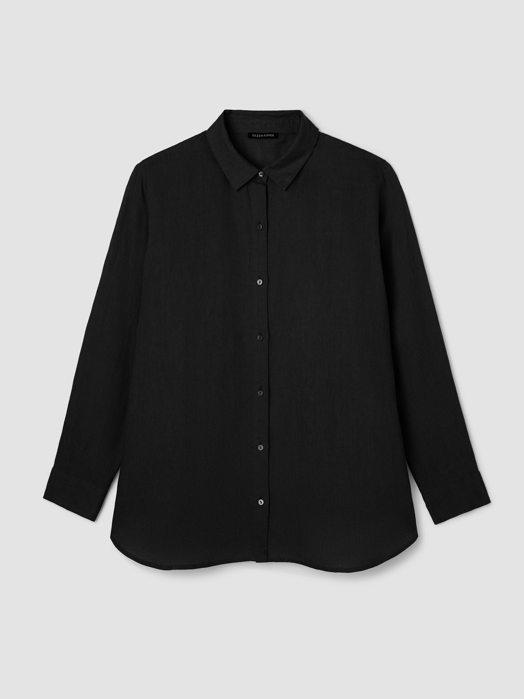 Organic Handkerchief Linen Classic Collar Shirt