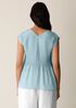 Silk Crepe de Chine V-Neck Top
