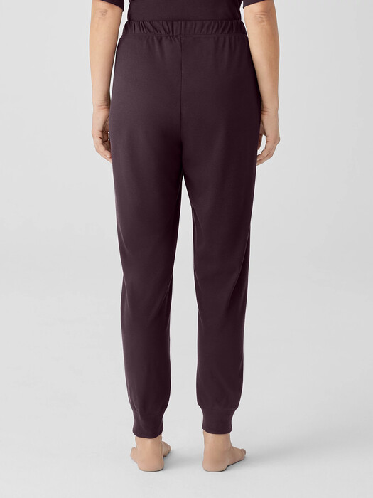 Organic Cotton Interlock Jogger Sleep Pant