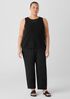 Organic Cotton Cord Sheen Round Neck Tank