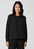 Traceable Organic Cotton Jersey Crew NeckTop