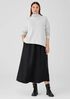 Sandwashed Cupro Pocket Skirt