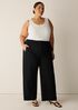Washable Flex Ponte Wide-Leg Pant