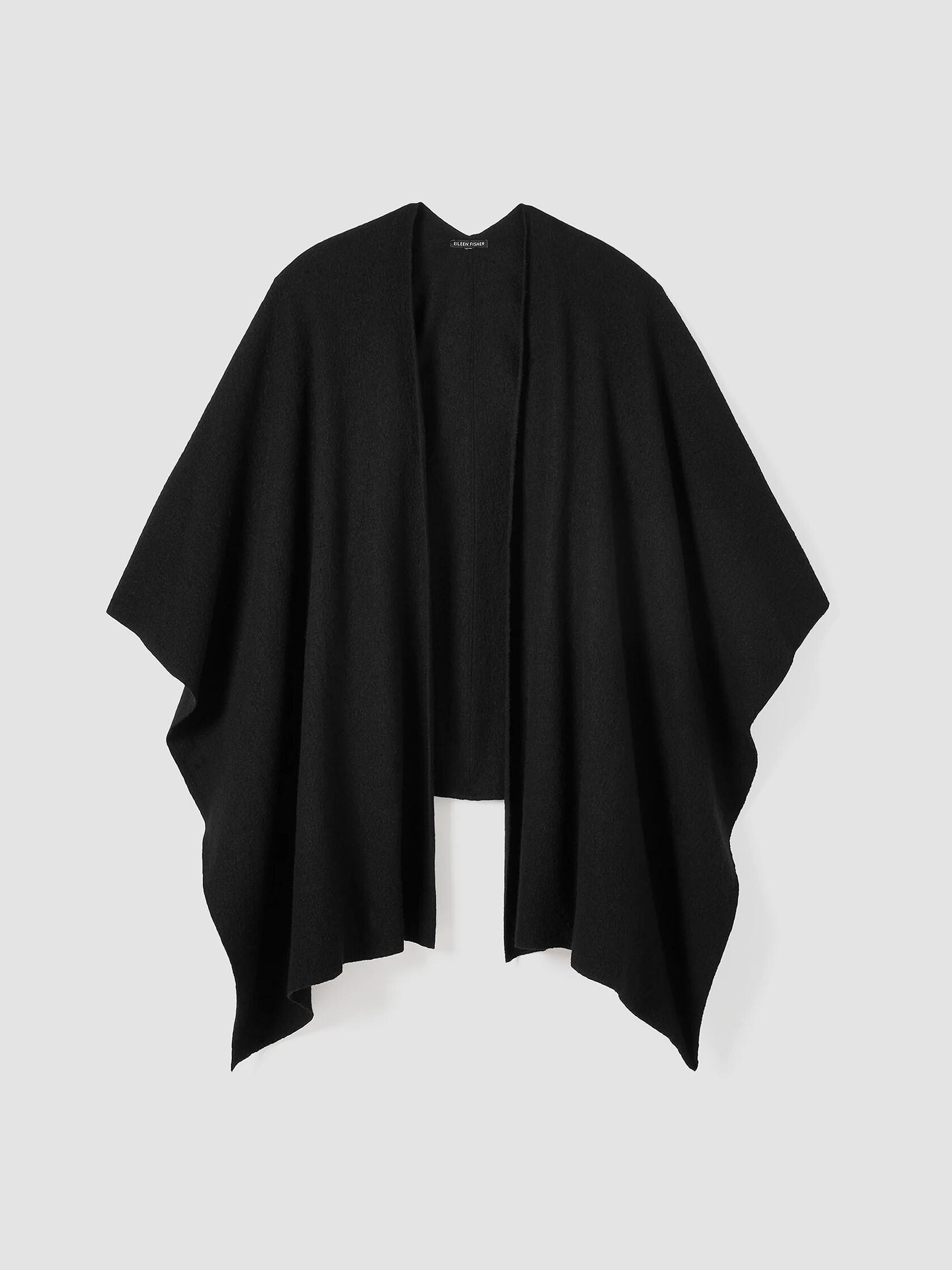 Lightweight Boiled Wool Serape in Responsible Wool