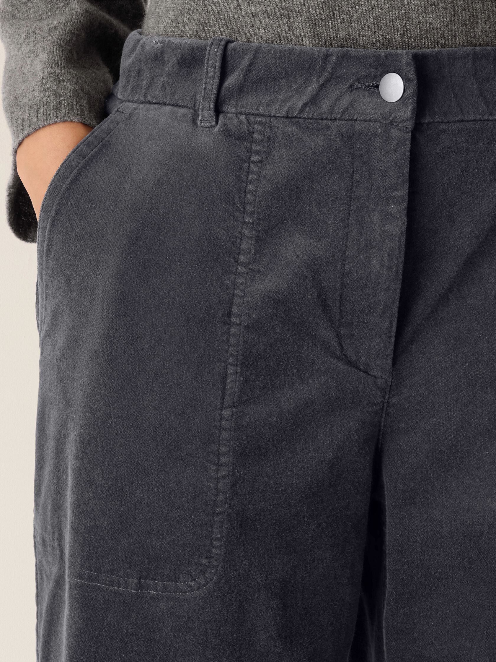 Brushed Organic Cotton Arch Pant