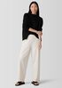 Washable Flex Ponte Wide-Leg Pant
