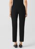 System Washable Stretch Crepe Slim Ankle Pant