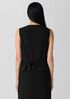 Silk Georgette Crepe Vest