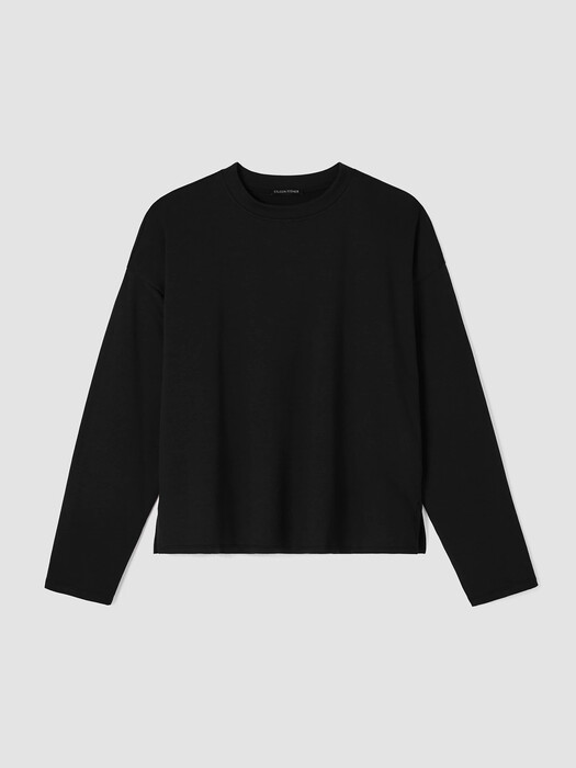 Cozy Brushed Terry Hug Box-Top