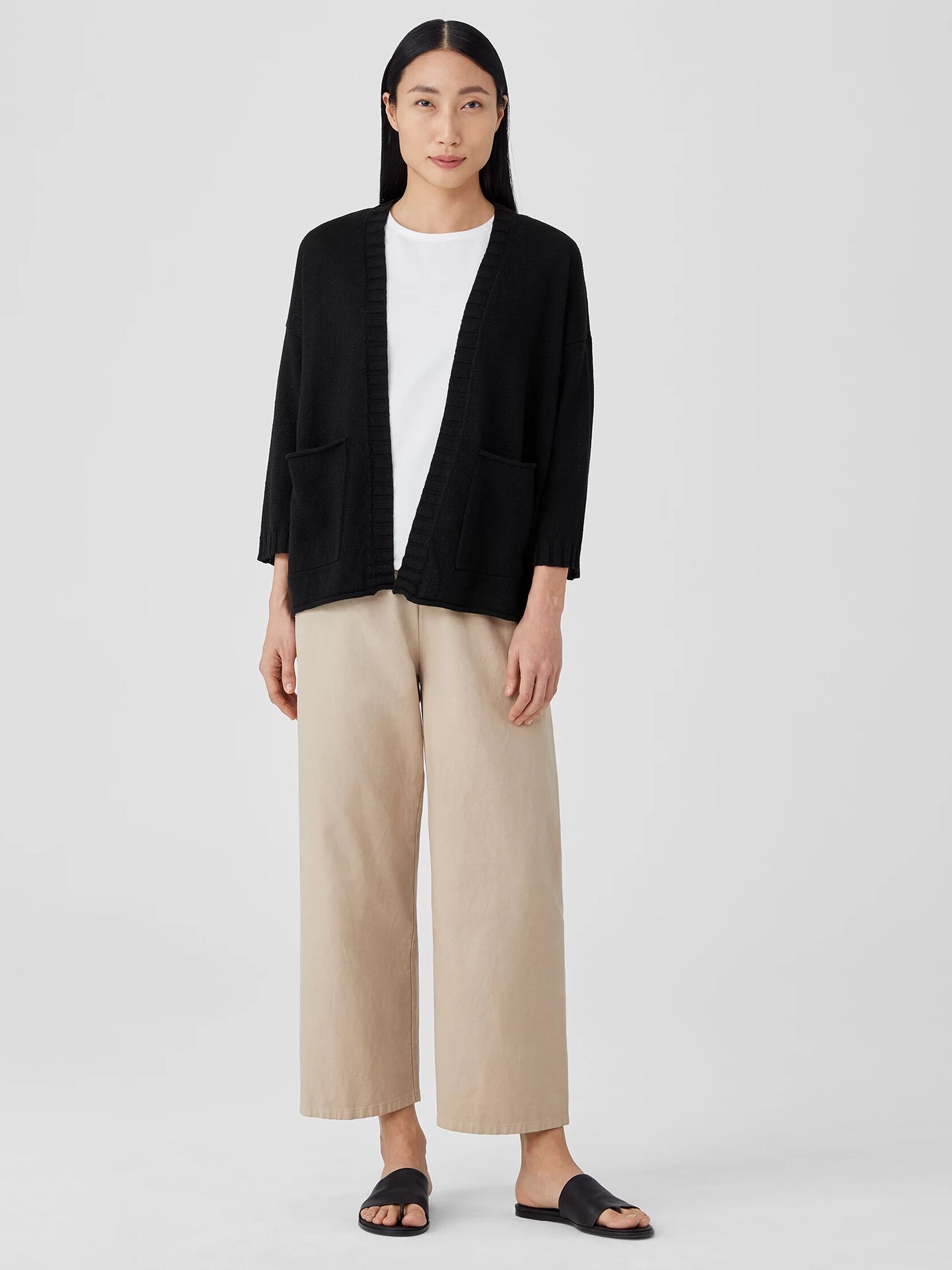Organic Linen Cotton Cardigan
