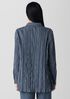Crinkle Silk Habutai Classic Collar Shirt