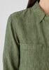 Washed Organic Linen Delave Shirtdress