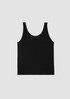 Stretch Silk Jersey Scoop Neck Tank