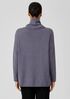 Cotton and Recycled Cashmere Turtleneck Top