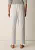 Organic Cotton Pucker Check Tapered Pant