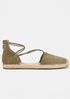 Lace Suede Espadrille