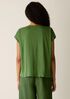 Organic Linen Jersey V-Neck Tee
