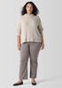 Cotton Fluff Rib Turtleneck Top