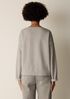 Doubleknit Organic Cotton Stripe Bateau Neck Top
