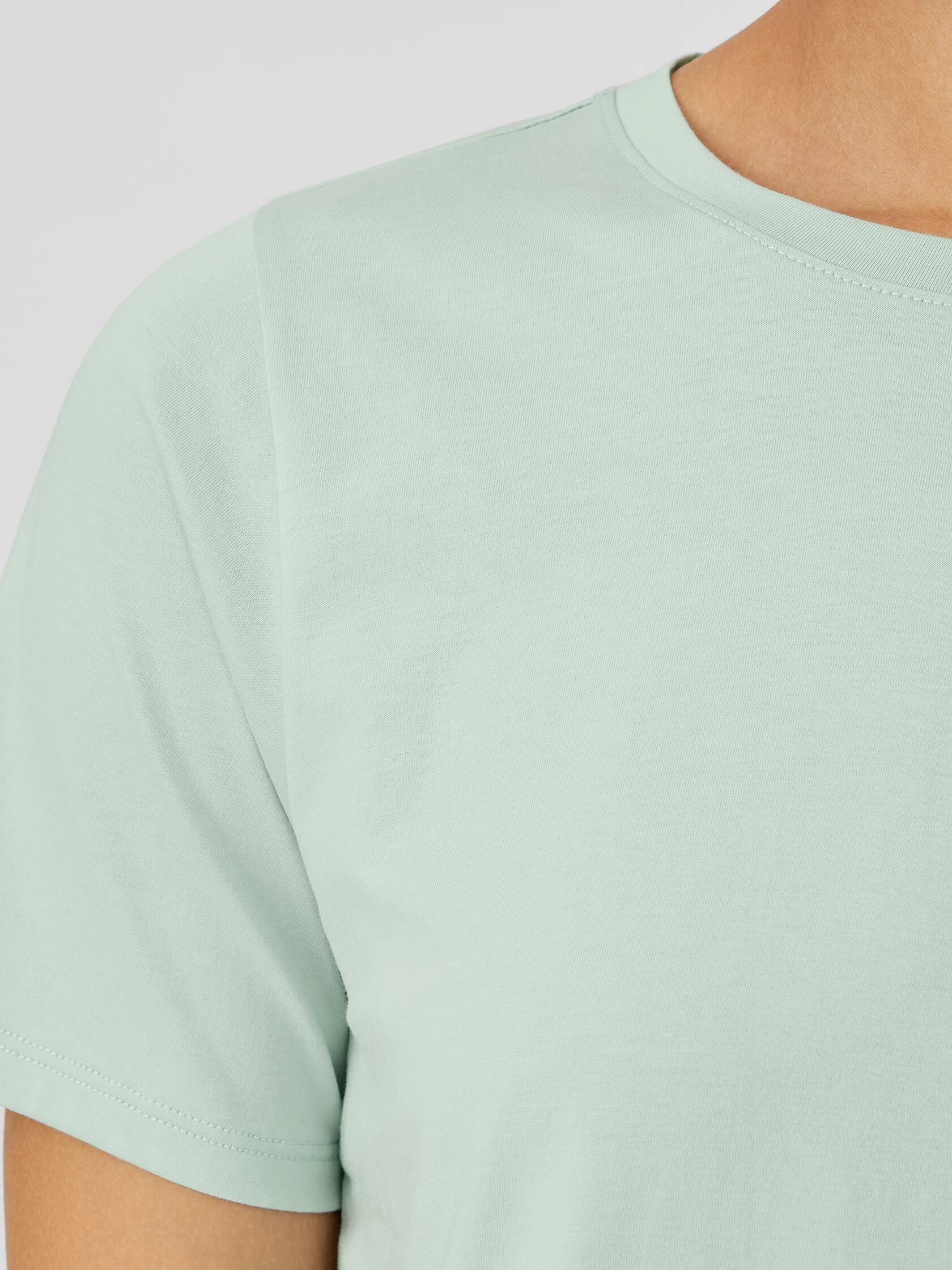 Organic Pima Cotton Jersey Round Neck Tee