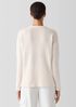 Peruvian Organic Cotton Cord Jersey V-Neck Top