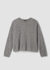 Cashmere Fluff Crew Neck Top