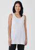 Organic Linen Jersey Long Tank