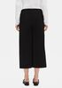 Organic Cotton Poplin Wide Cropped Pant