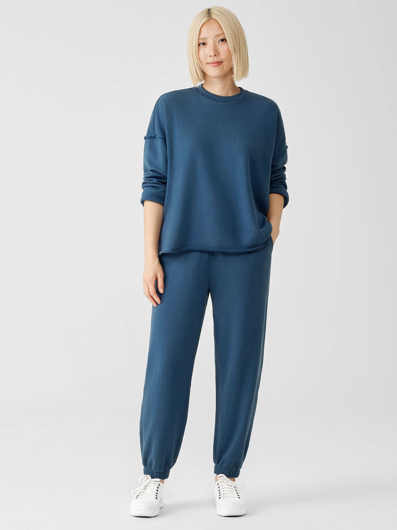 Organic Cotton French Terry Box-Top