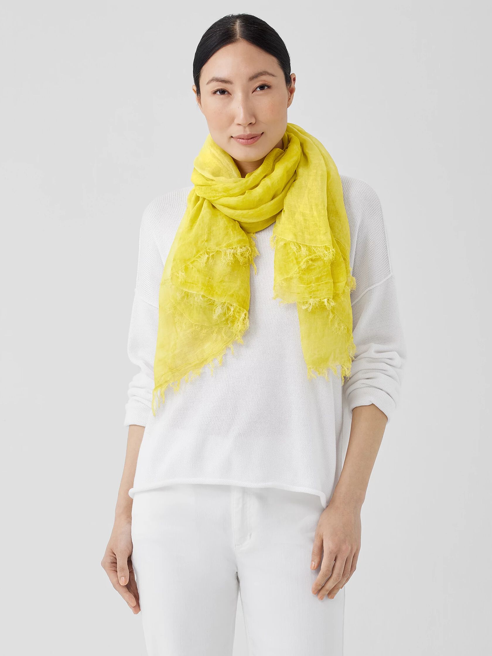 Airy Maltinto Gauze Scarf
