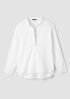 Organic Cotton Ripple Band Collar Top