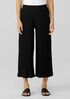 Wide Rib Stretch Slit Pant