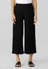 Wide Rib Stretch Slit Pant