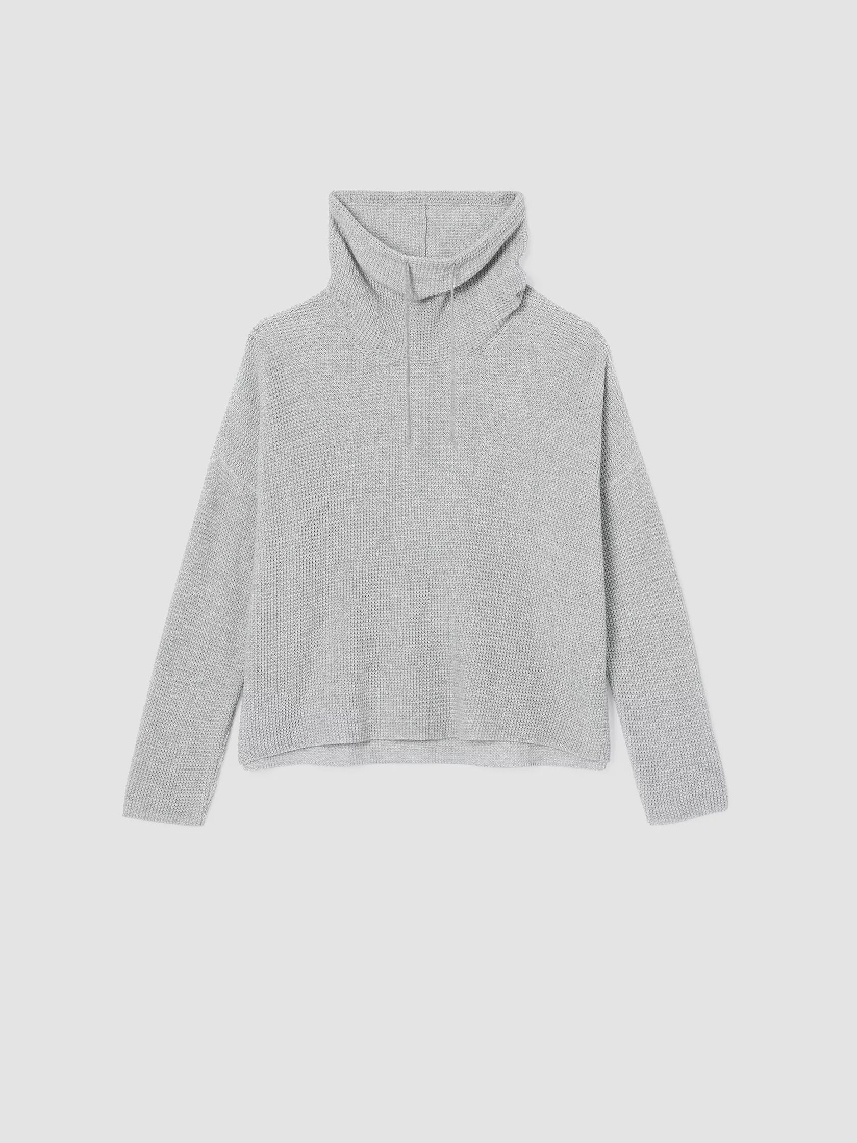 Peruvian Organic Cotton Funnel Neck Top