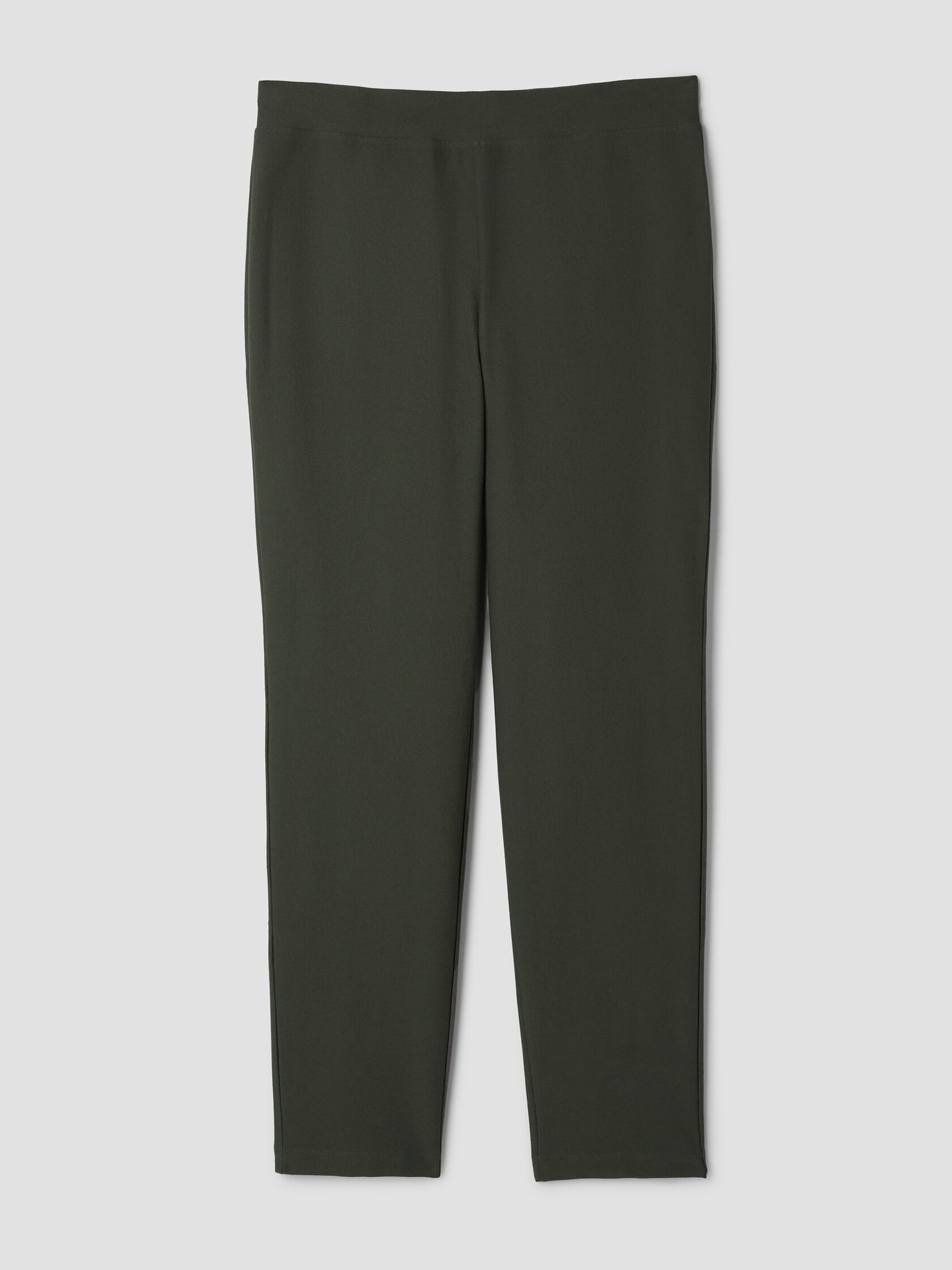 Washable Stretch Crepe Slim Pant