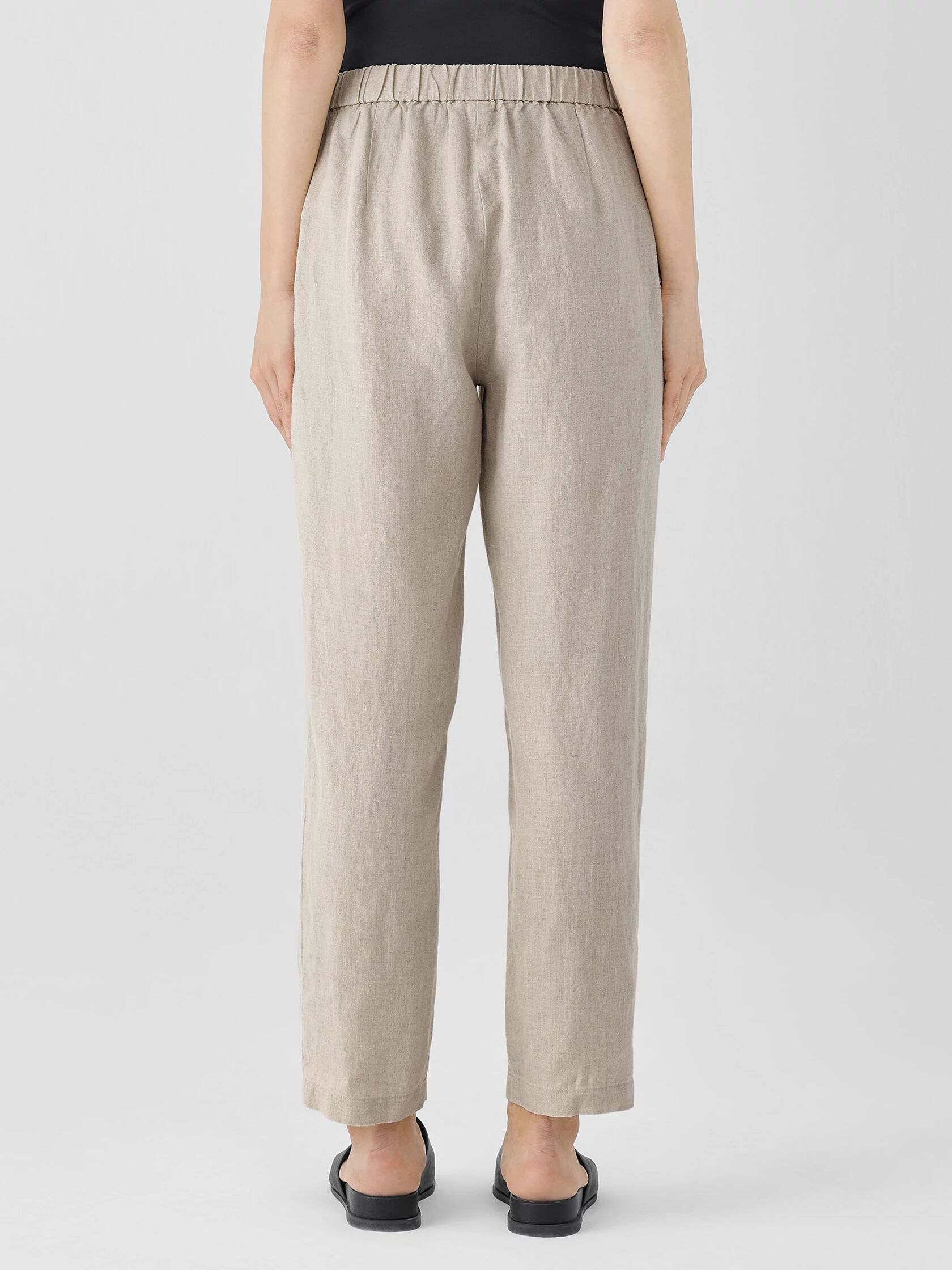 Organic Linen Tapered Pant