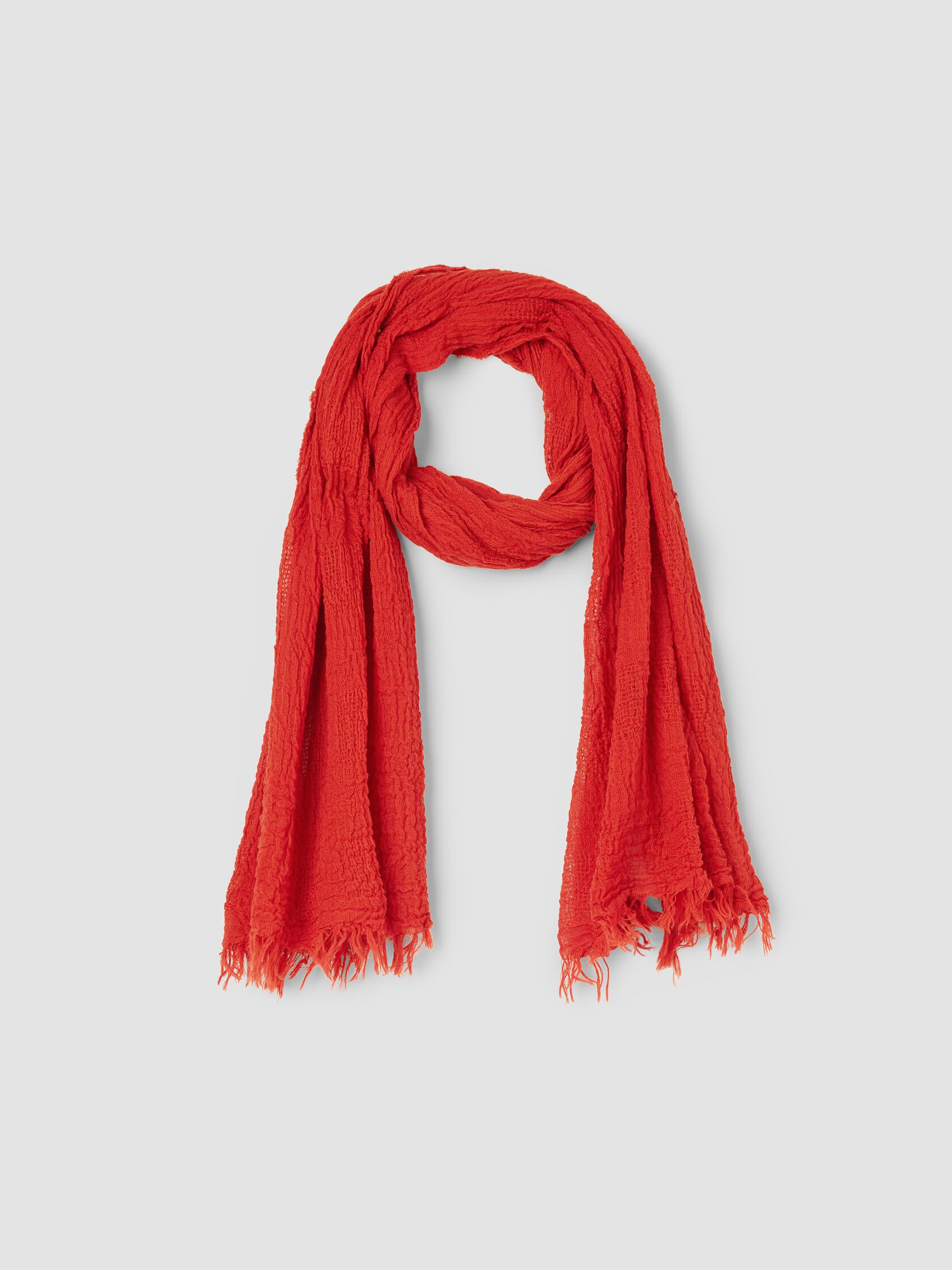 Watercolor Organic Cotton Gauze Scarf