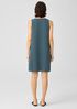 Silk Georgette Crepe Pleated Dress