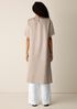 Lightweight Satin Shimmer Tee Dress