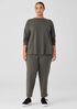 Cozy Brushed Terry Hug Slouchy Pant