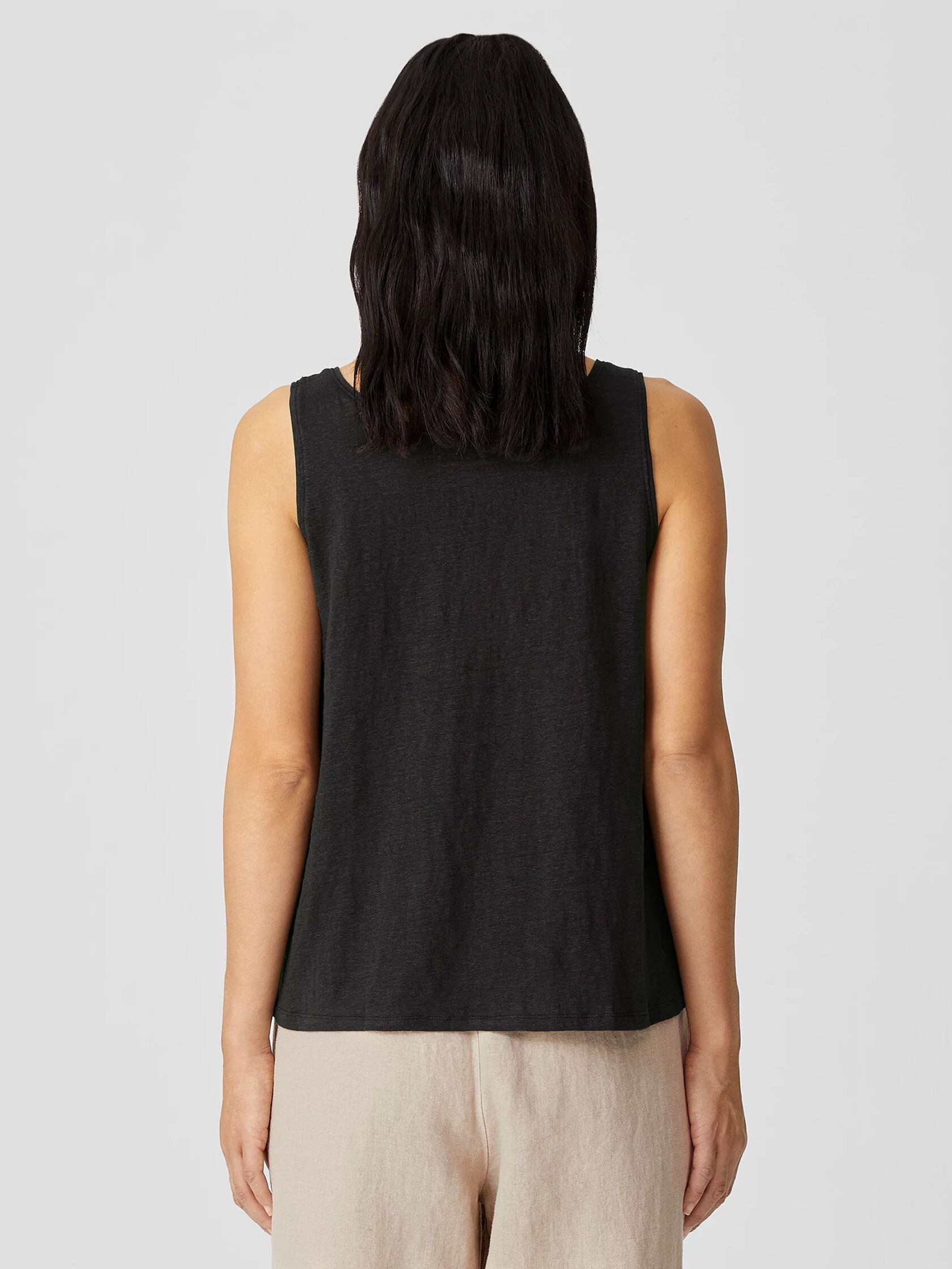 Organic Linen Jersey Tank