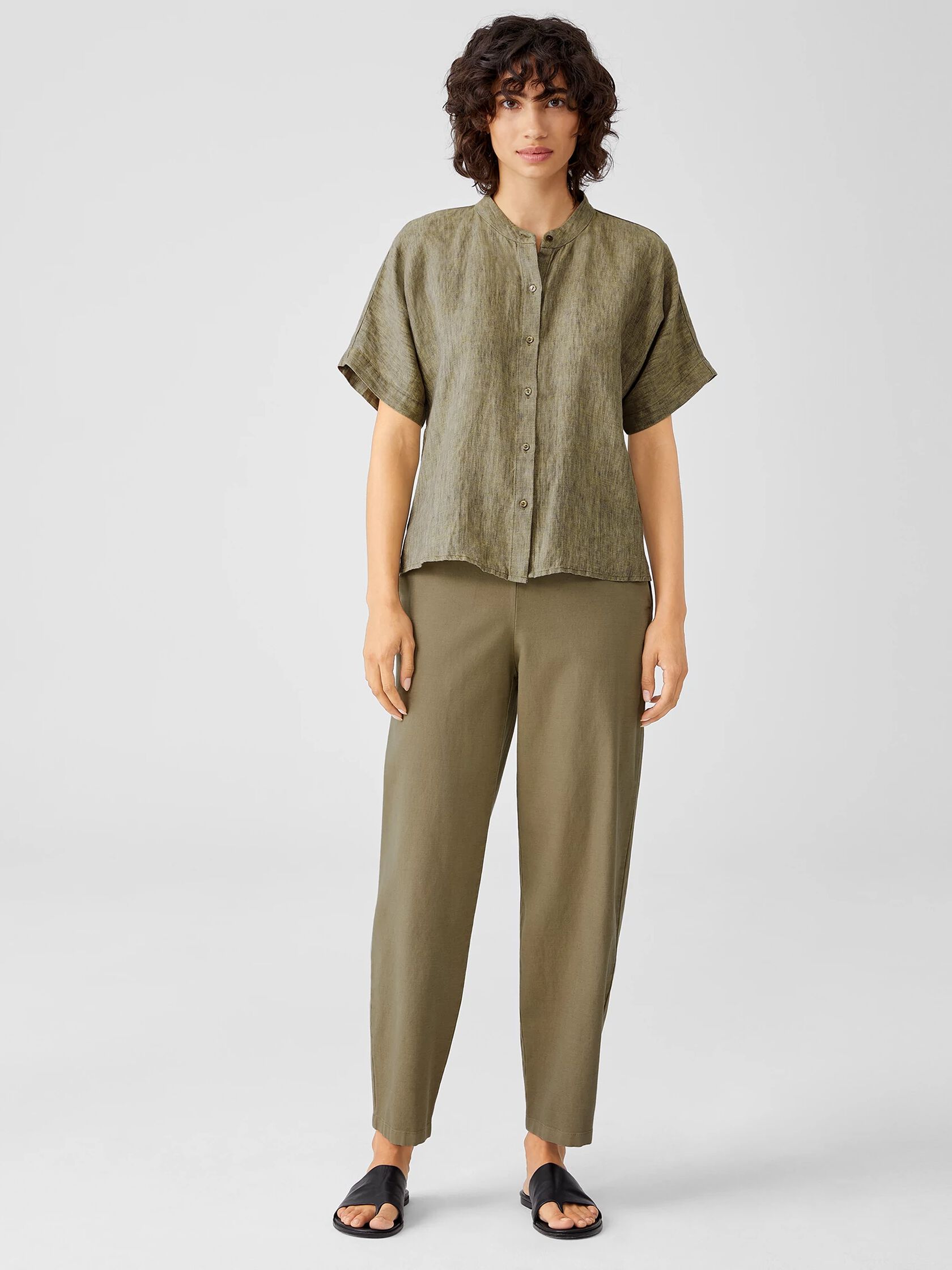 Organic Cotton Hemp Lantern Pant