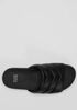 Haze Nappa Leather Slide Sandal