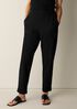 Washable Stretch Crepe Cuffed Pant