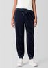 Cozy Velour Knit Jogger Pant