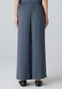 Silk Georgette Crepe Wide-Leg Pant
